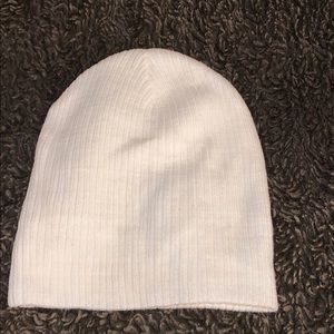 White beanie